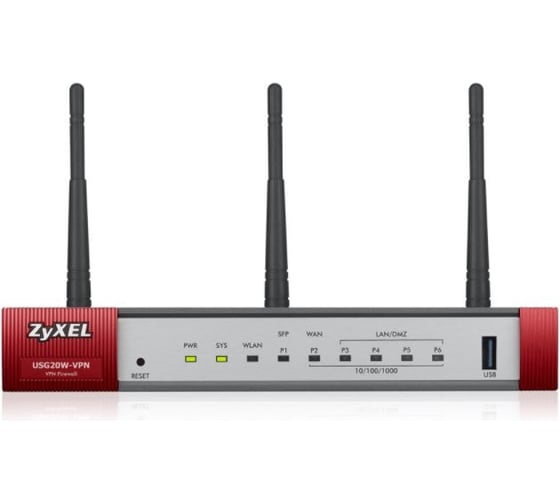 Беспроводной межсетевой экран ZYXEL USG20W-VPN USG20W-VPN-RU0101F