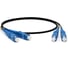 Волоконно-оптический шнур Hyperline FC-D2-9-SC/UR-SC/UR-H-10M-LSZH-BK патч-корд SM 9/125 238512 1