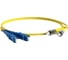 Волоконно-оптический шнур Hyperline FC-D3-9-SC/UR-ST/UR-H-2M-LSZH-YL патч-корд SM 9/125 28079 1