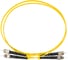Волоконно-оптический шнур Hyperline FC-D2-9-ST/UR-ST/UR-H-1M-LSZH-YL патч-корд SM 9/125 238487 1