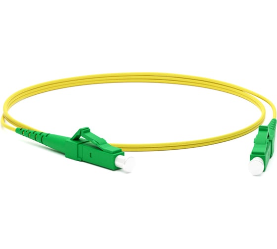 Волоконно-оптический шнур Hyperline FC-S2-9-LC/AR-LC/AR-H-3M-LSZH-YL патч-корд SM 9/125 250697 1