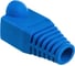 Изолирующий колпачок для разъемов RJ-45 Hyperline BOOT-BL-10, синий, 10 штук 251953 4