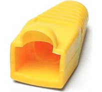 Изолирующий колпачок для разъемов RJ-45 Hyperline BOOT-YL-10, желтый, 10 штук 251959