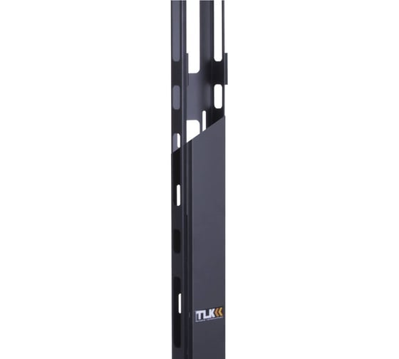 Кабельный вертикальный органайзер с крышкой TLK 33U, BK OV650C-2-33U-BK
