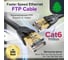 Прямой патч-корд FTP GCR PROF 3.0m чёрный медь категории 6 RJ45 VIV52I550 6