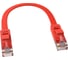 Патч-корд UTP GCR PROF 0.3m, медь категории 6, красный, 30 AWG, 10 Гбит/с, RJ45, T568B VIVLNIC624-0.3m 2