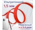 Патч-корд UTP GCR PROF 0.3m, медь категории 6, красный, 30 AWG, 10 Гбит/с, RJ45, T568B VIVLNIC624-0.3m 4