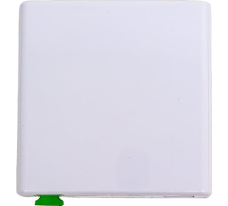 Оптическая розетка NIKOMAX укомплектованная, на 1 порт, SC/APC, SM 9/125 OS2, NMF-WO01SCAS2-CS-WT