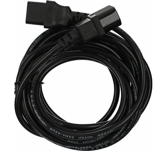 Кабель монитор - компьютер VCOM 220V /UPS - устройство/ VDE 3G*0.75mm2 CE001-CU0.75-5M 1