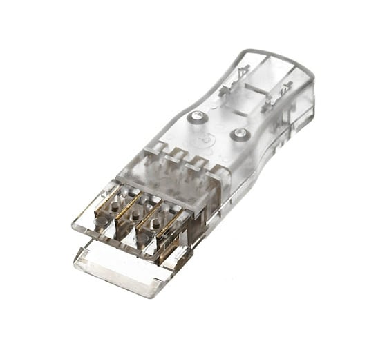 Парный разъем 110 типа Hyperline, 110C-C-2P, 2-x 15512