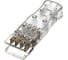 Парный разъем 110 типа Hyperline, 110C-C-2P, 2-x 15512 1