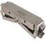 Проходной адаптер Hyperline, CA3-IDC-C6-SH-F-SL, coupler, категория 6, полный экран, IDC 4 431372 3