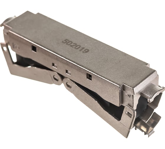 Проходной адаптер Hyperline, CA3-IDC-C6A-SH-F-SL, coupler, категория 6A, полный экран, IDC 431371