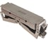 Проходной адаптер Hyperline, CA3-IDC-C6A-SH-F-SL, coupler, категория 6A, полный экран, IDC 431371 3