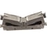 Проходной адаптер Hyperline, CA3-IDC-C6A-SH-F-SL, coupler, категория 6A, полный экран, IDC 431371 4