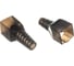 Проходной адаптер Hyperline, CA3-IDC-C6A-SH-F-SL, coupler, категория 6A, полный экран, IDC 431371 5