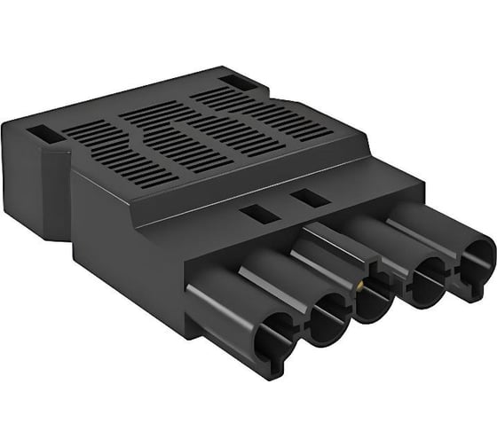 Штекер OBO Bettermann 5-полюсный Modul45connect черный 6108070