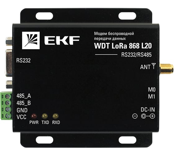 Модем беспроводной передачи данных EKF WDT LoRa 868 L20 PROxima wdt-L868-20 1