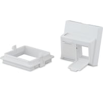 Угловая вставка Hyperline, SIP2A-2K-M45-45, 45x45 аналог Mosaic для 2х модулей KJ5, KJ6 35209