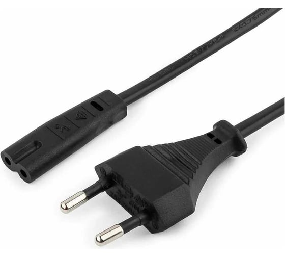 Кабель питания Retic евровилка CEE 7/16-IEC С7, 0,5 мм² 6A 1,8 м AT16134