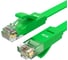 Патч-корд GCR PROF 0.15m, UTP медь кат.6, зеленый, 30 AWG, 10 Гбит/с, RJ45, T568B VIVLNIC625-0.15m 1
