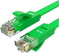 Патч-корд GCR PROF 0.5m, UTP медь кат.6, зеленый, 30 AWG, 10 Гбит/с, RJ45, T568B VIVLNIC625-0.5m