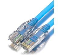 Патч-корд GCR сборный 0.15m LSZH UTP кат.5e, 24 AWG, 1 Гбит/с, RJ45, T568B VIV52I944