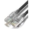 Патч-корд GCR сборный 0.15m LSZH UTP кат.5e, черный, 24 AWG, 1 Гбит/с, RJ45, T568B VIV52I928 1