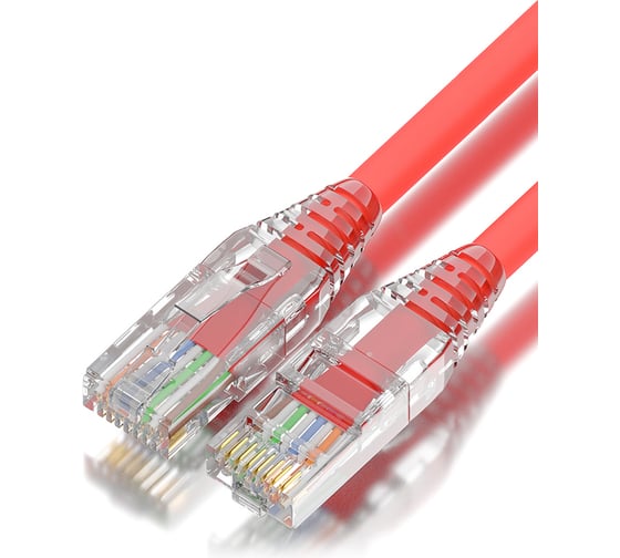 Патч-корд GCR сборный 5.0m LSZH UTP кат.5e, 24 AWG, 1 Гбит/с, RJ45, T568B VIV52I674 1