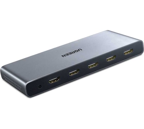 Переключатель Ugreen CM201 HDMI 4×1 Quad Multi-Viewer with 5V 1A power adapter 1 EU. цвет черный 50745EU 1