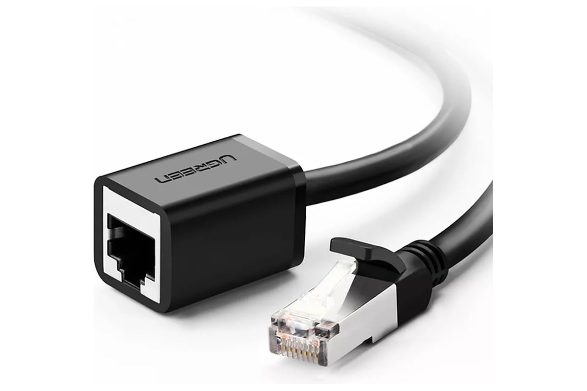 Удлинитель Ugreen NW112 (11278) Cat 6 F/UTP Ethernet RJ45 Extension ...