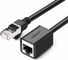 Удлинитель Ugreen NW112 (11281) Cat 6 F/UTP Ethernet RJ45 Extension Male/Female Patch Cords. Длина: 2м. Цвет: черный 11281_ 1