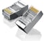Коннектор Ugreen NW111(50247) Cat6 FTP RJ45 Modular Plugs 50шт. Цвет: прозрачный 50247_ 2