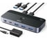 Переключатель Ugreen CM662 (15705) USB 3.0 Sharing Switch 2 In 4 Out. Цвет: серый космос 15705_ 1