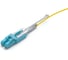 Патч-корд оптический LANMASTER LSZH, дуплексный, Uniboot Push-pull, LC/UPC-LC/UPC, SM OS2, 2 мм, 10 м LAN-2LU-2LU/SU/SL-10 1