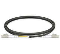 Оптический патч-корд TopLan дуплексный, LC/PC-LC/PC, OM3, 50/125, 1 м, DPC-TOP-OM3-LC/P-LC/P-1.0 BK