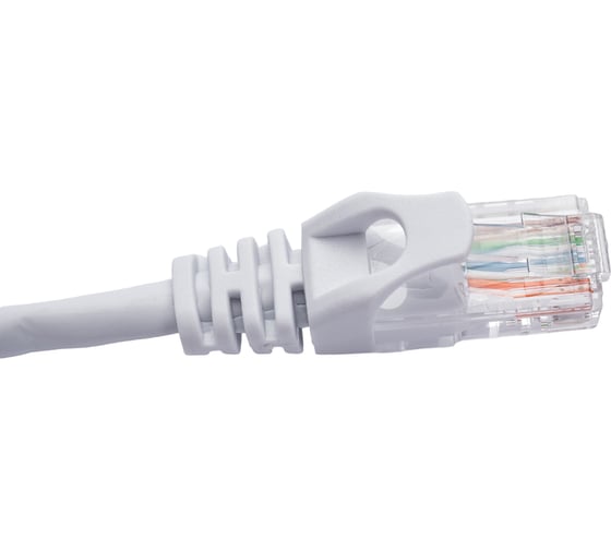 Патч-корд Netlink UTP 5е кат. литой 1.0 м БЕЛЫЙ 00000001253