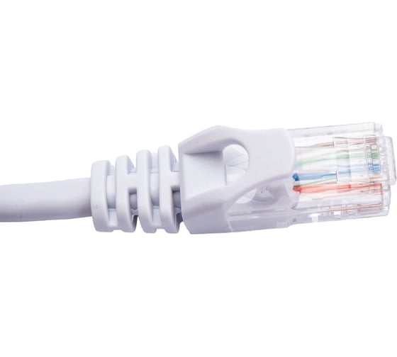 Патч-корд Netlink UTP 5е кат. литой 3.0 м БЕЛЫЙ УТ000004042