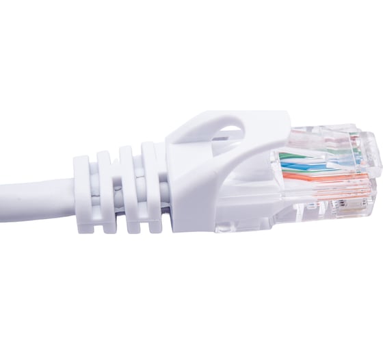Патч-корд Netlink UTP 5е кат. литой 0,5 м БЕЛЫЙ 00000001251