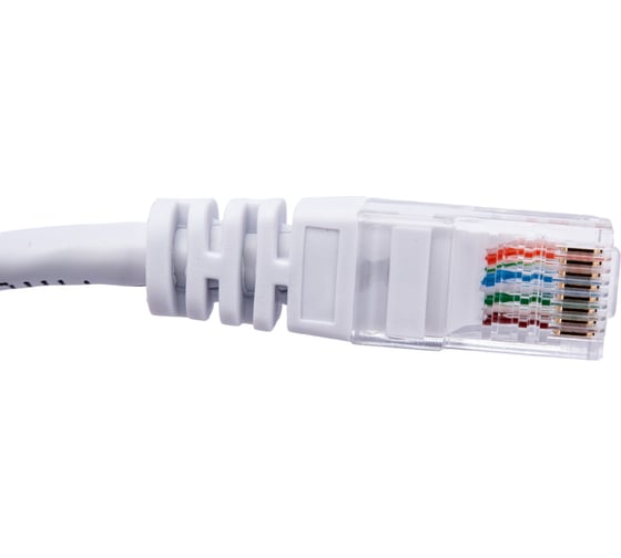 Патч-корд Netlink UTP 5е кат. литой 0,5 м БЕЛЫЙ 00000001251