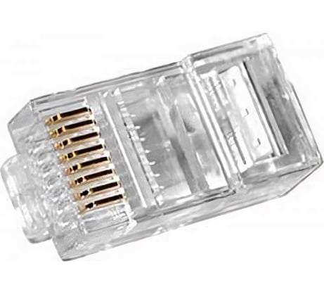Коннектор Джек Netlink RJ-45 8P-8C FD-6034 /упаковка 100 штук/ УТ-00000017