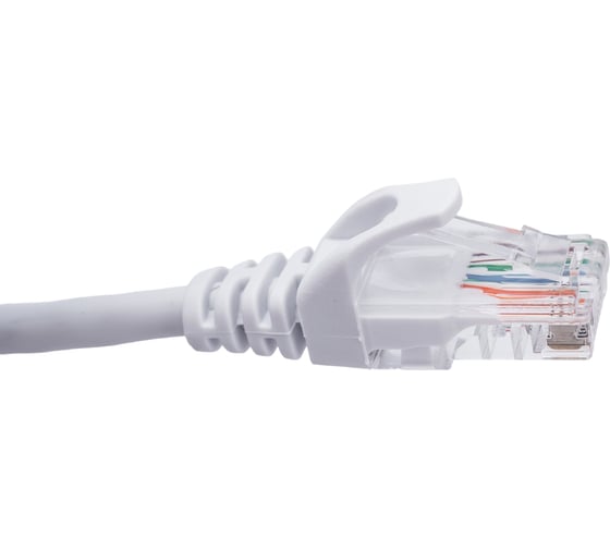 Патч-корд Netlink UTP 5е кат. литой 2.0 м БЕЛЫЙ 00000001182