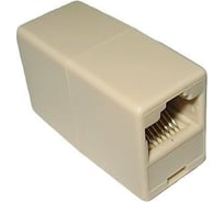 Соединитель Netlink RJ-45 8P8C проходной БЕЛЫЙ 00000000075