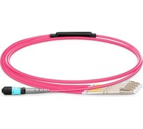 Оптический патч-корд TopLAN 1хMPO /PC-12хLC/PC, 12 волокон 50/125 PC-TOP-M54-12MPO(m)-12LC