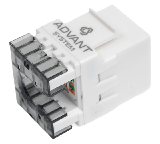 Неэкранированный модуль Advant Keystone 180 категории 5e, ADV5e-KD8W