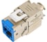 Экранированный модуль Advant Keystone 180 категории 6a с цветной вставкой, ADV6a-FKD8B 1