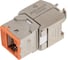 Экранированный модуль Advant Keystone 180 категории 5e с цветной вставкой, ADV5e-FKD8O 3