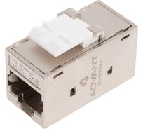 Advant Экранированный проходной модуль Keystone, категория 5е, ADV5e-FRJRJ45