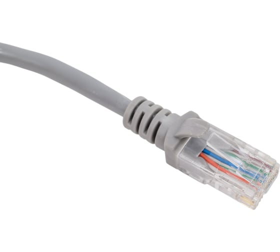 Коммутационный шнур патч-корд UTP RIPO Кабель для подключения интернета Cat5E, RJ45, 10 m 003-300027