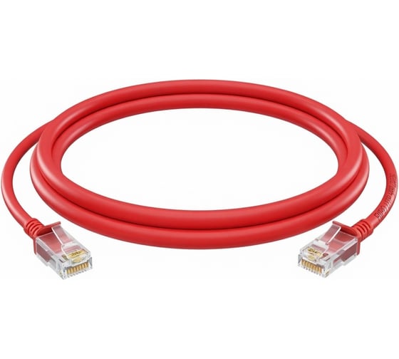 Коммутационный шнур патч-корд UTP RIPO Кабель для подключения интернета Cat5E, RJ45, 1 m 003-300020